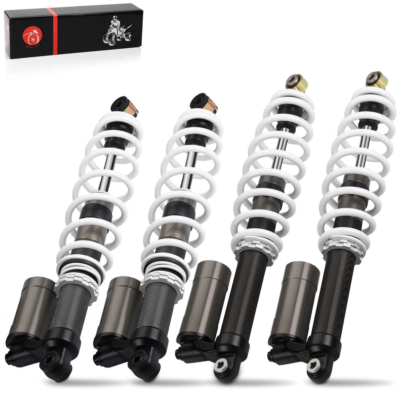 Set of 4 Air Shock Absorbers for Polaris RZR S 800 (2009–2012)