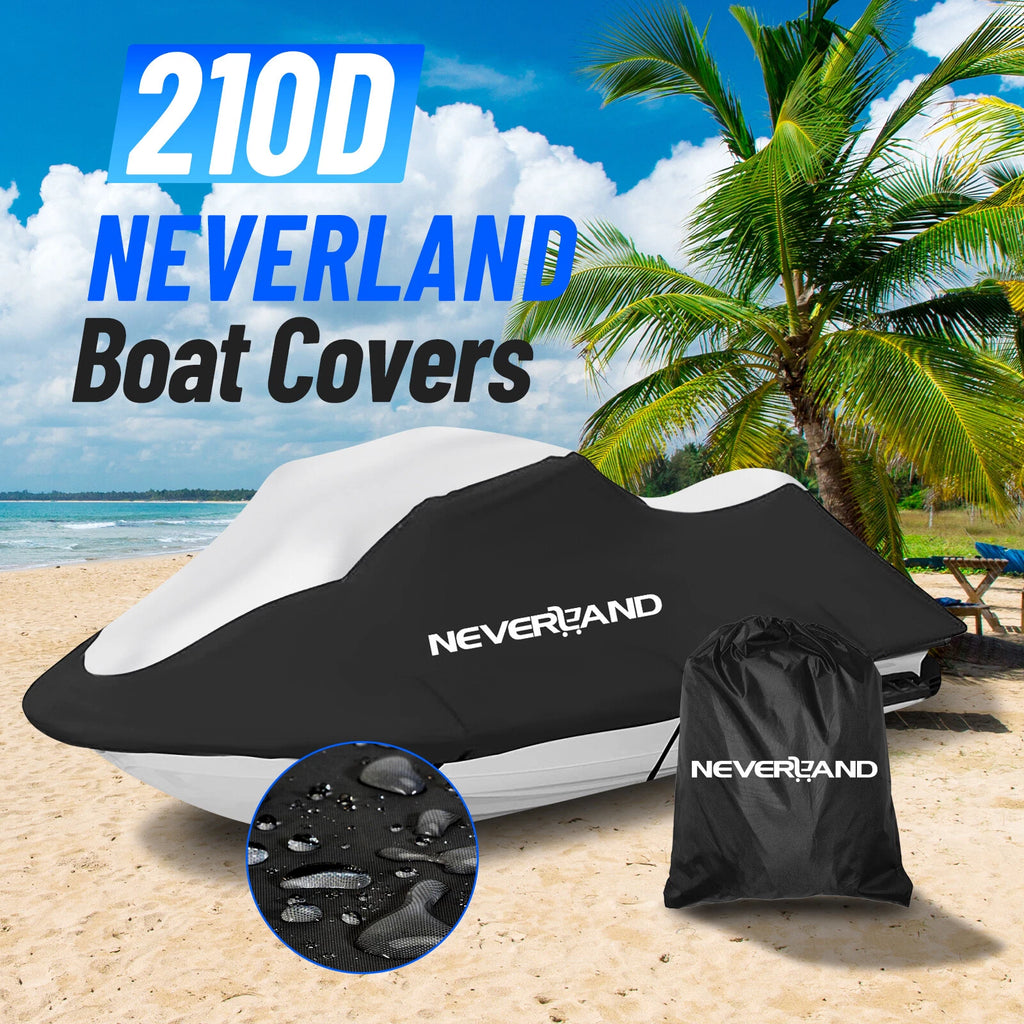 Jet Ski Cover Waterproof UV Dust Protection for Seadoo Kawasaki Yamaha 115-120"