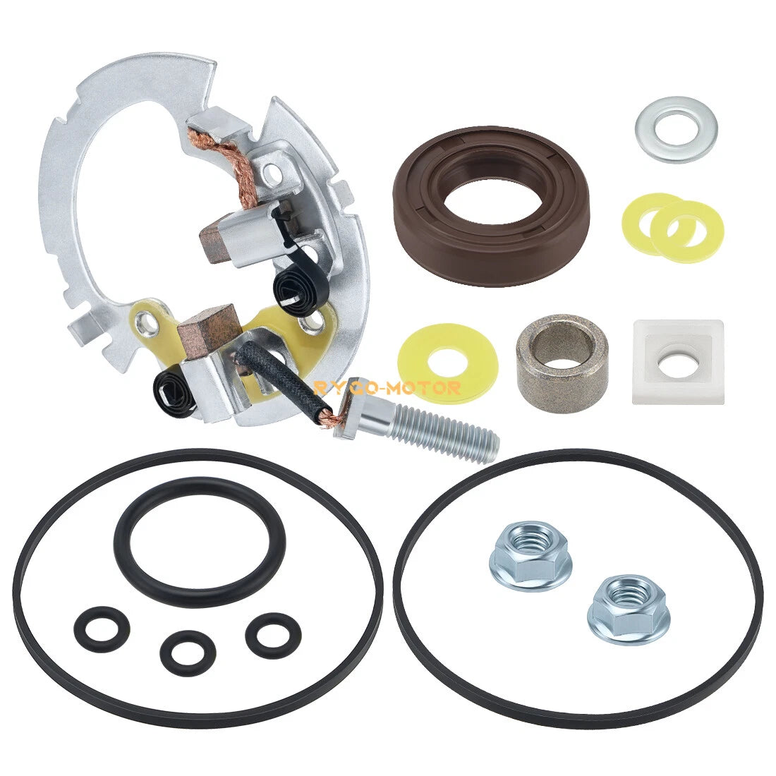 Starter Brush Holder Repair Kit for Honda Foreman 500, Rubicon 500 TRX (2001–2013)