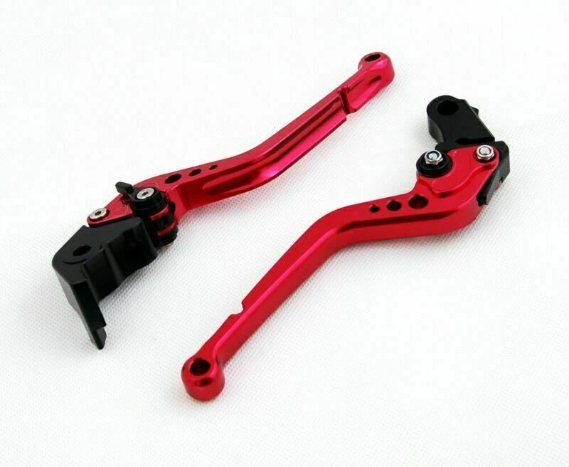 Long Brake Clutch Levers for Suzuki B-King (2008–2011) Red T9
