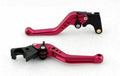 Short Brake Clutch Levers for Honda CBR650F/CB650F (2014–2015) F-18/H-650 Red T9