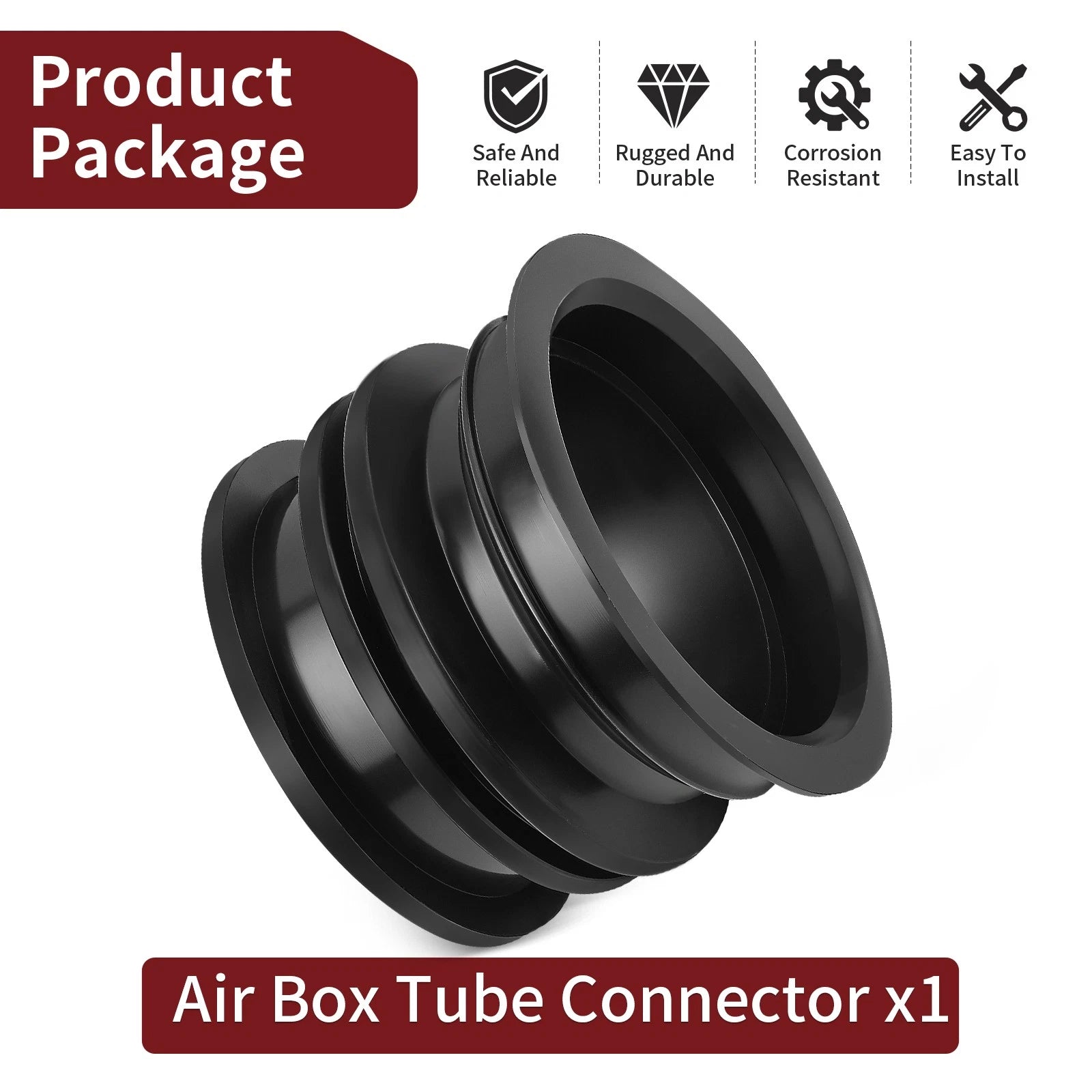 Air Cleaner Joint 1AA-14453-00-00 for Yamaha Kodiak 400 YFM400FW (1993–1995)