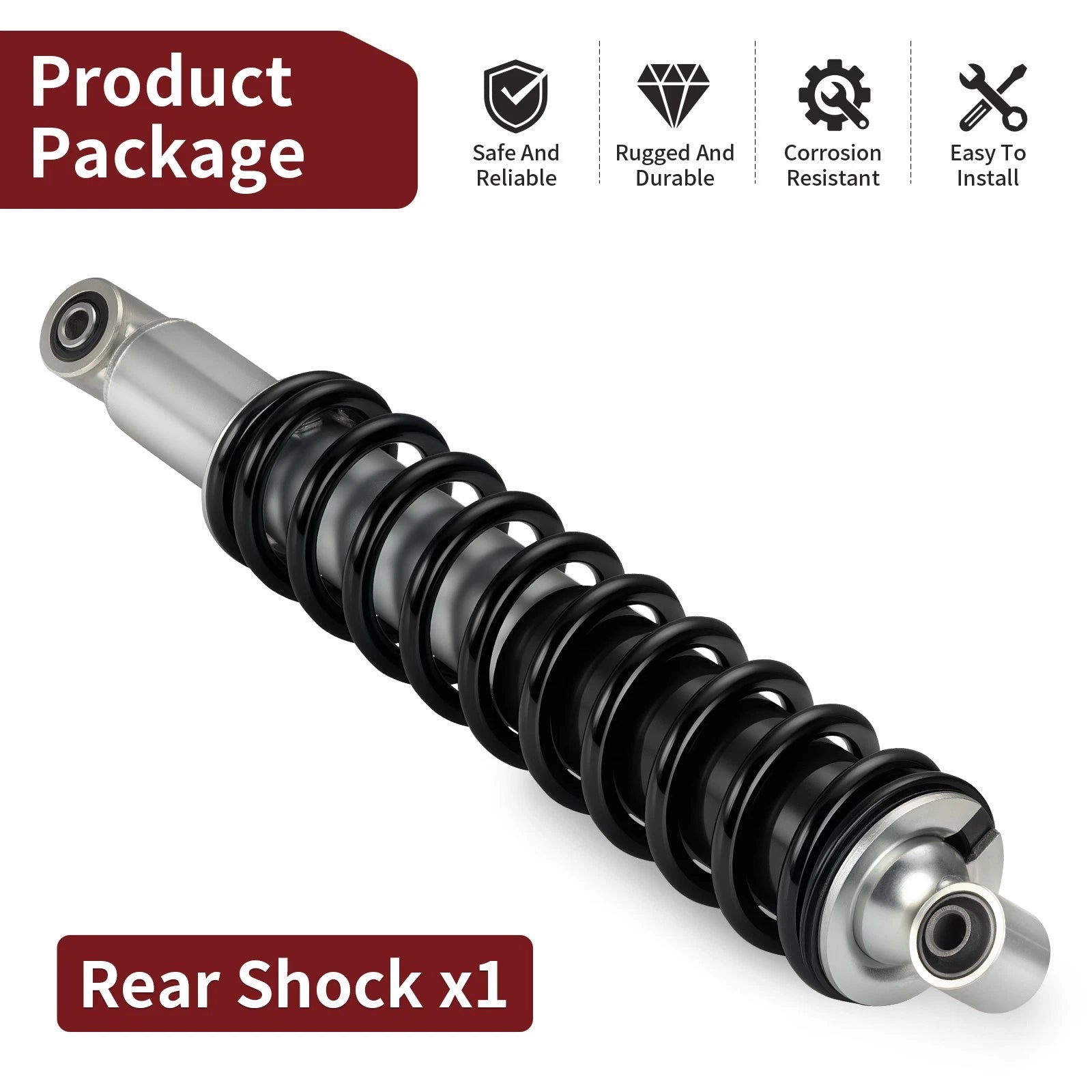 Rear Shock 52400-HP5-E31 for Honda Rancher 420 TRX420FE/FM/TE/TM/FPE/FPM (2007–2013)