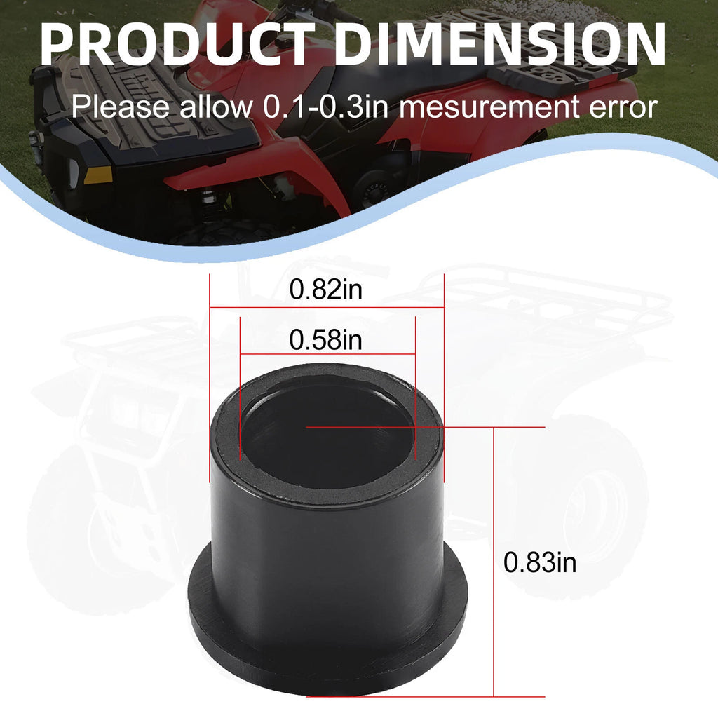8pcs Front A-Arm Bushing Kit for Polaris RZR 170, Phoenix 200 (2005–2021)