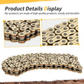 Gold Drive Chain + Drive Sprocket for Yamaha Raptor 700 (2006–2024)