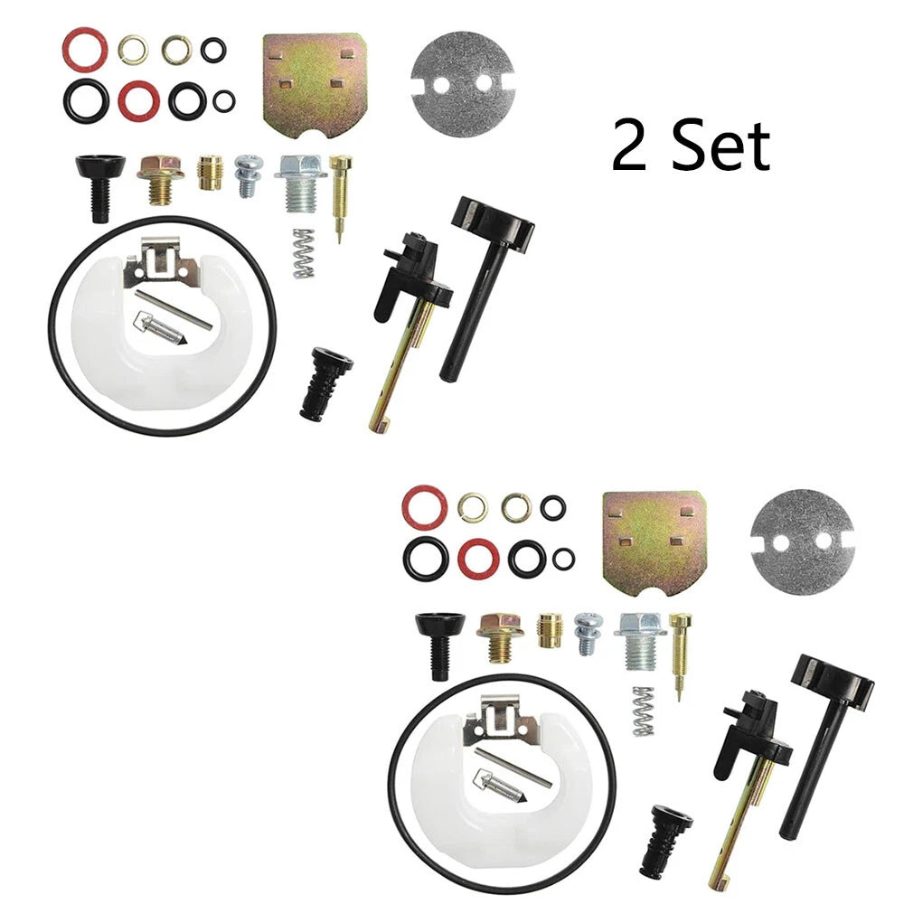 2X Carburetor Rebuild Kit for Honda GX240 GX270 GX340 GX390 (188F)