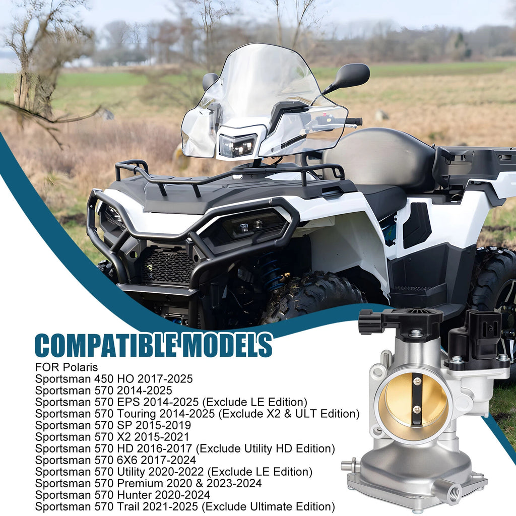 Throttle Body for Polaris Sportsman Touring 570 (2014–2025) 1204963 1205009