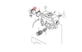 2X Heat Exchanger End Caps for Volvo Penta MD2030 (861920)