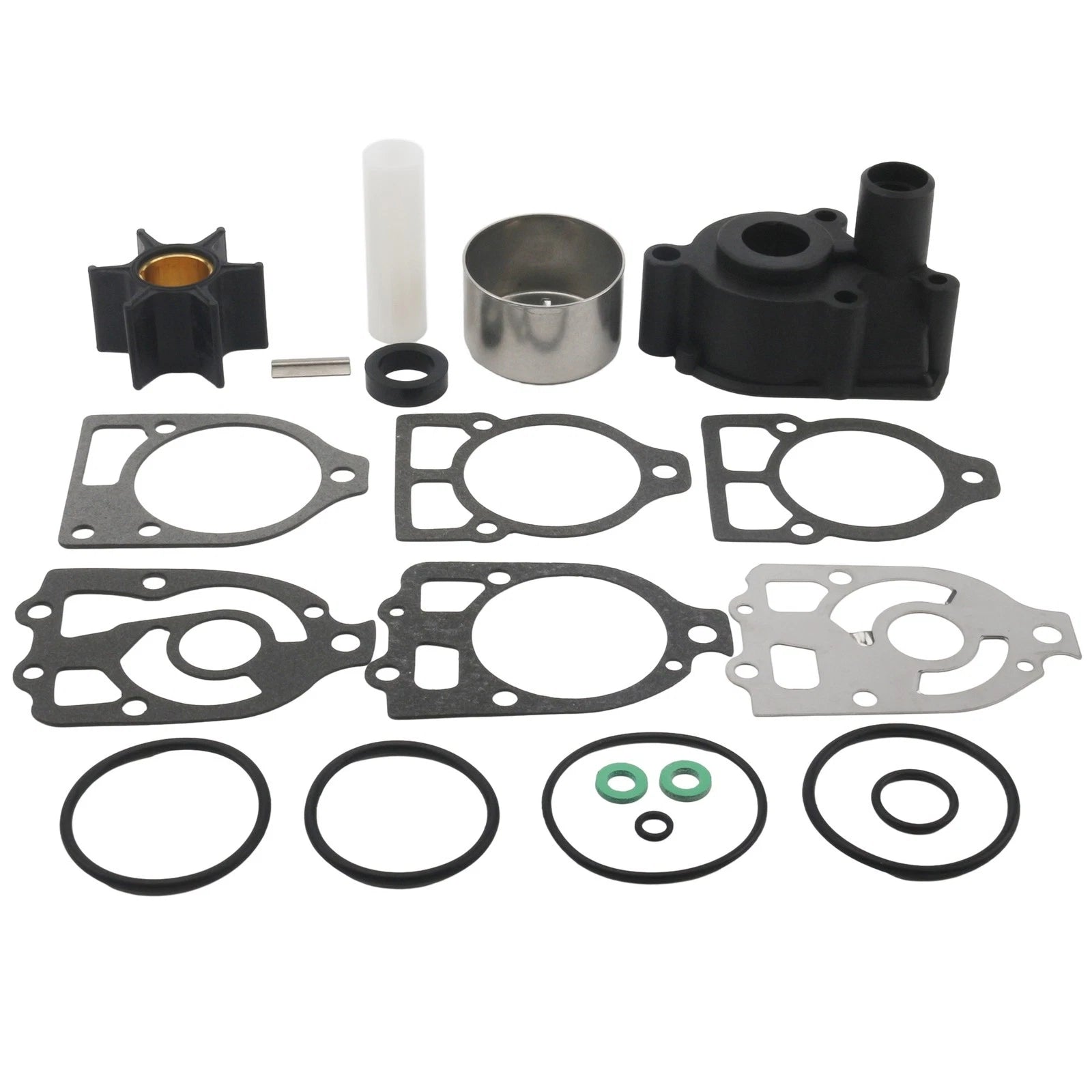 Water Pump Impeller Kit with Housing for Mercruiser Alpha One Gen 1 (1986–1990) 18-3320