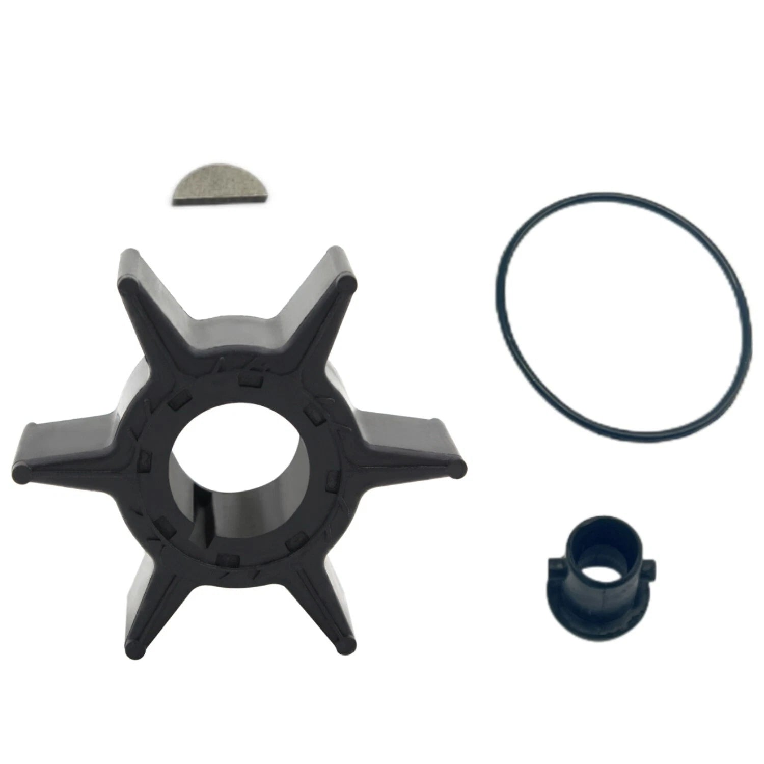 Water Pump Impeller Kit for Yamaha 2-Stroke 30hp & 4-Stroke 25hp (61N-W0078-01)