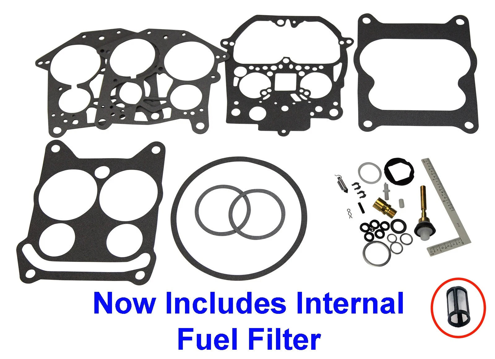 Rochester Quadrajet Carburetor Kit for MerCruiser (823426A1, 983864)