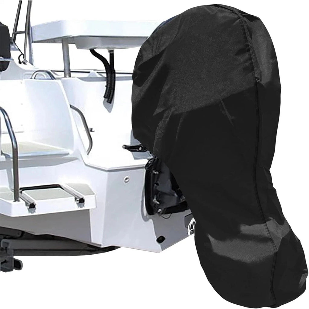 Outboard Motor Engine Storage Cover for Boat (Waterproof, Trailerable)