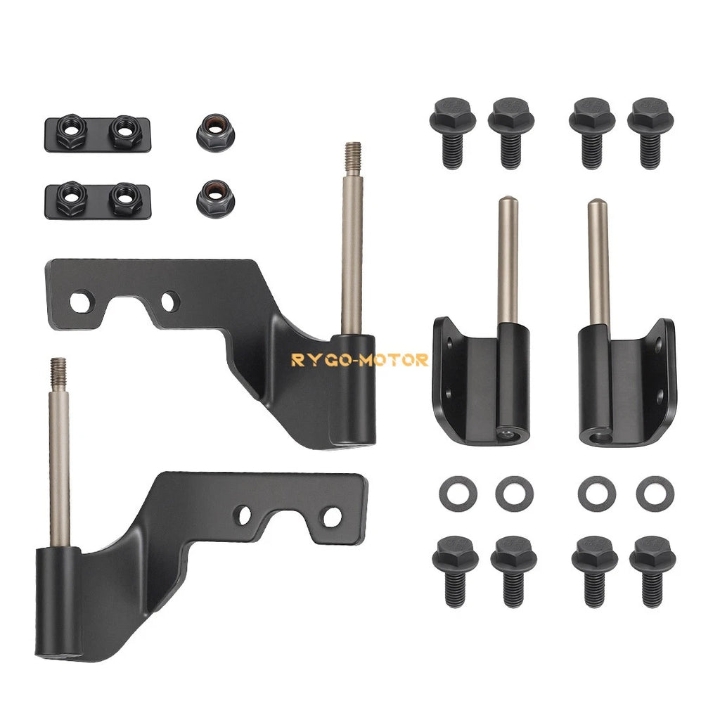 Half Door Hinge Hardware Kit for Polaris Ranger XP 1000/Crew XP 1000 (2018–2023)