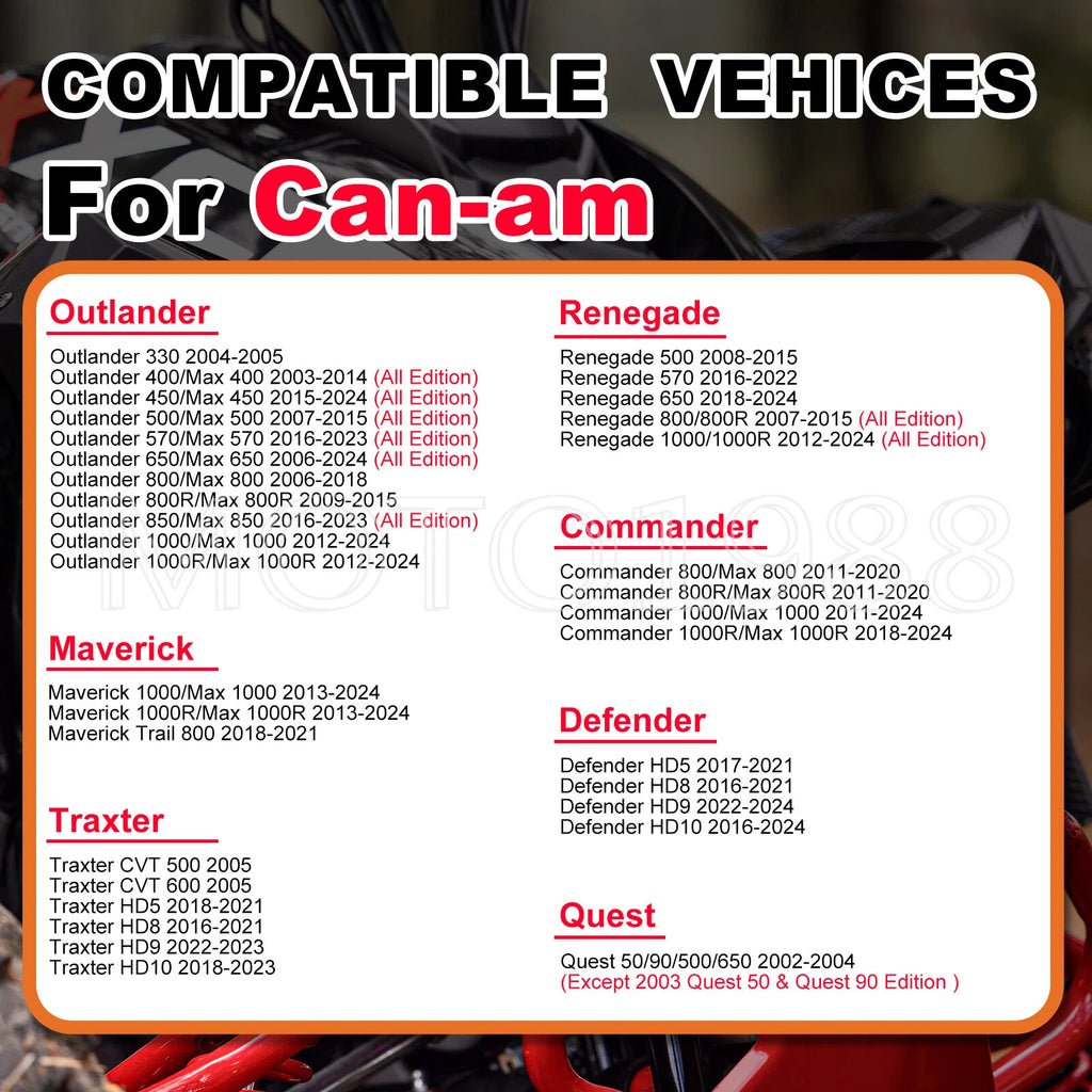Aluminum Timing Chain Tensioner for Can-Am Outlander 400 450 500 570 650 800 (2006–2023)
