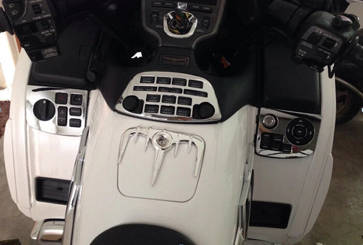 Chrome Fairing Left Side Control Accent for Honda GL1800 (2001–2011) T9