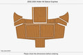 EVA Faux Teak Flooring for Alden 46 Saloon Express (2002–2003)