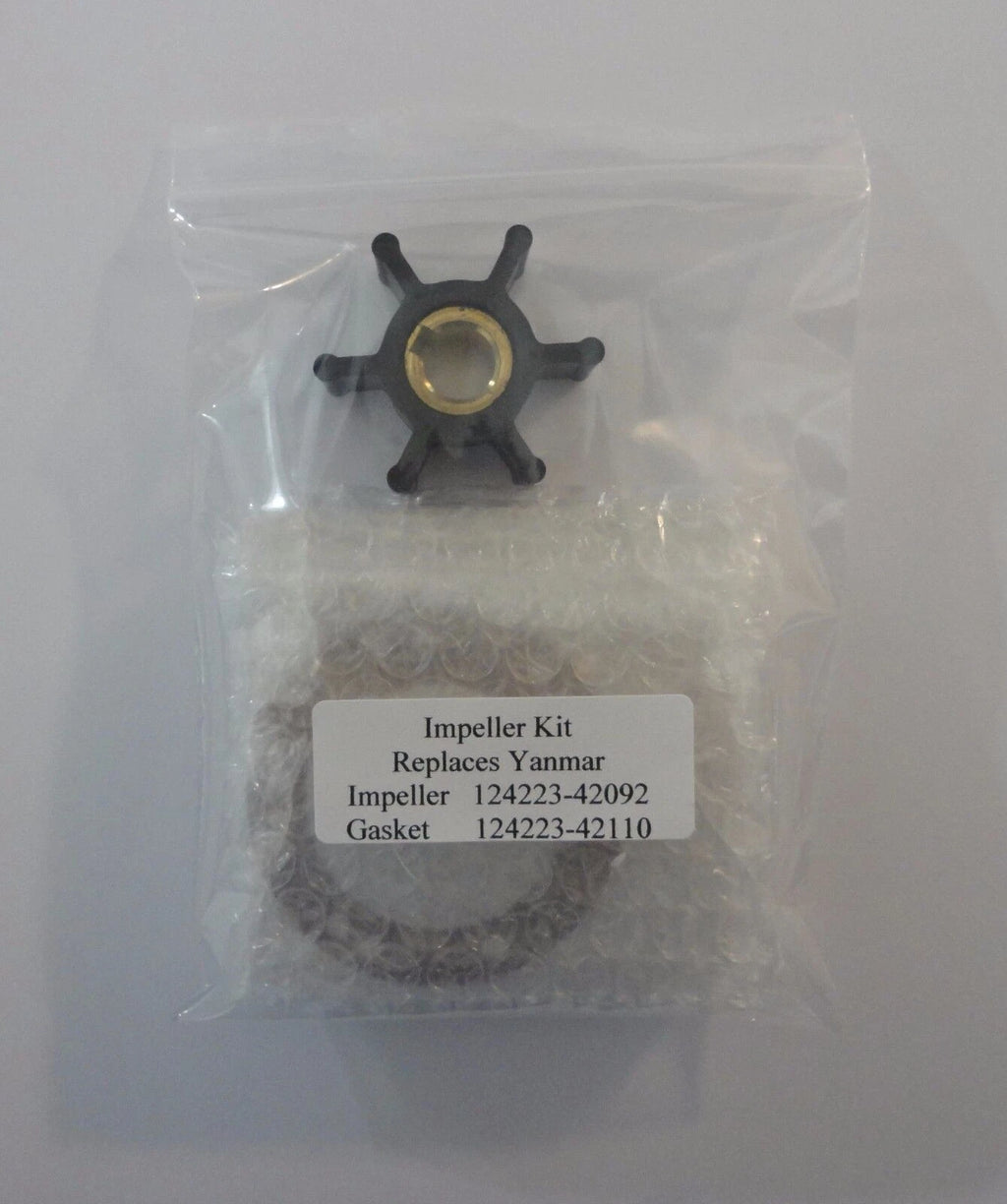 Sea Water Pump Repair Kit for Yanmar 2GM 2GMF 2GM20F (2.75" OD Gasket)