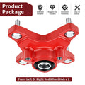 Set of 2 Red Wheel Hubs 44615-HN6-A20 for Honda TRX400X (2009–2014)