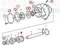 Major Repair Kit for Volvo Penta (840557, 861009, Johnson 10-24178, 10-24707-01)