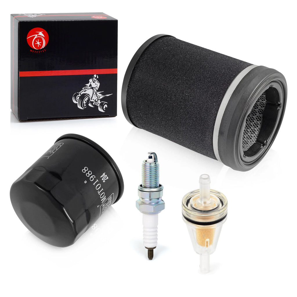 Air Filter, Oil Filter, Spark Plug for Kawasaki Prairie 360 (2003–2013)
