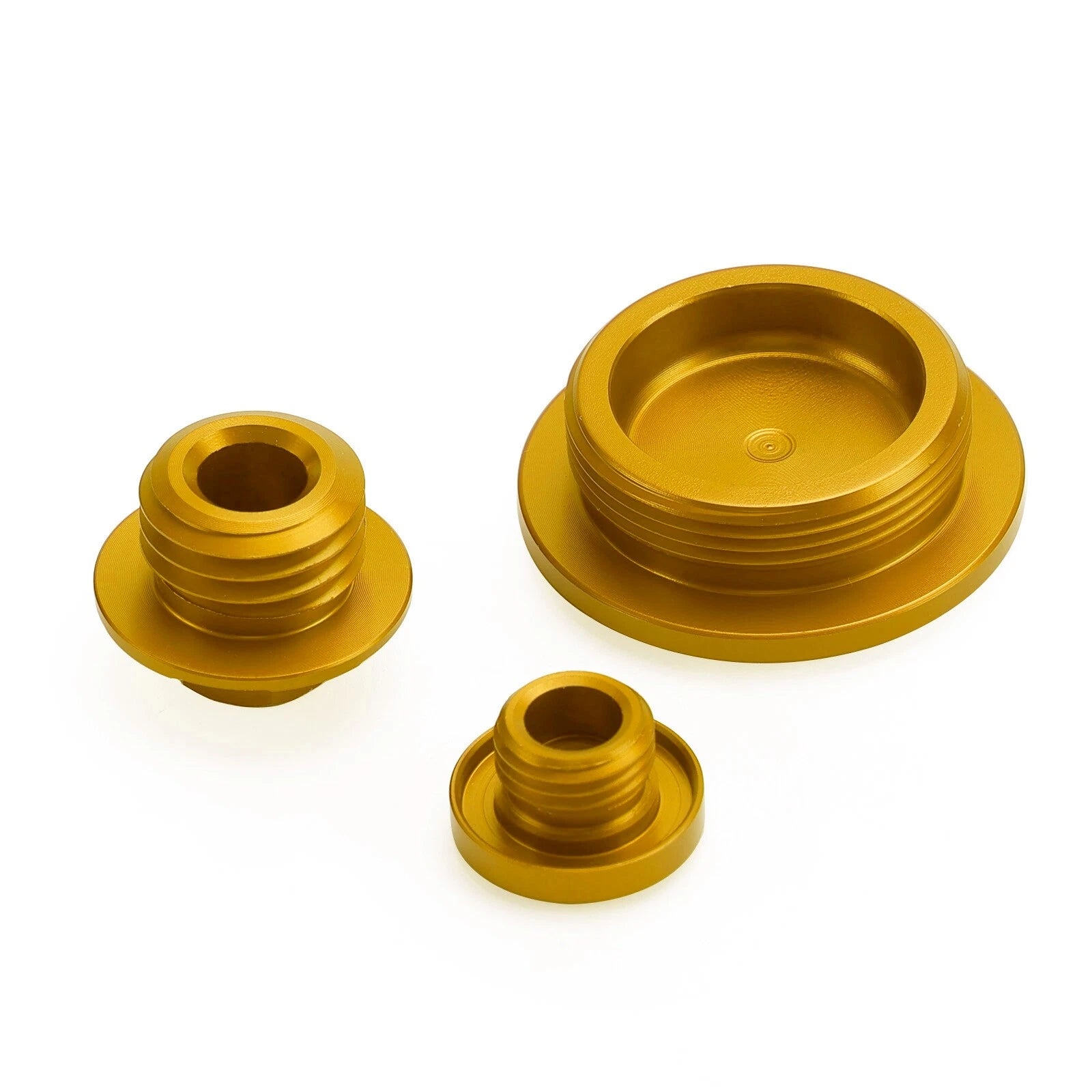 Crankcase Cover Oil Filler Plug Kit Gold for Yamaha YZ250F/YZ450F (2014–2022)