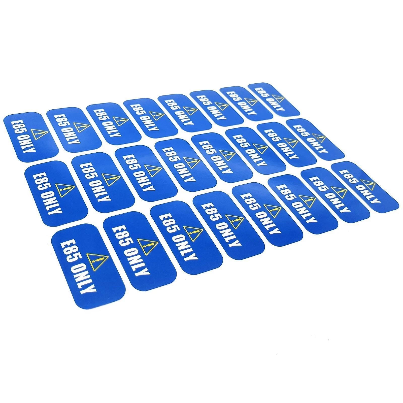 24 pcs Warning Label E85 Only Gas Fuel Tank Sticker Decal for