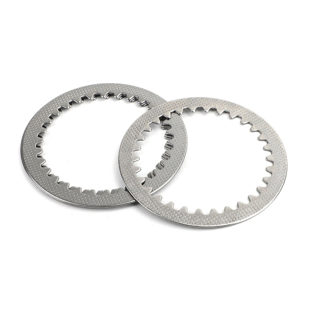 6x Steel Separator + 7x Clutch Friction Plate for Yamaha XS250 XS400D XS400E (1970–1980)