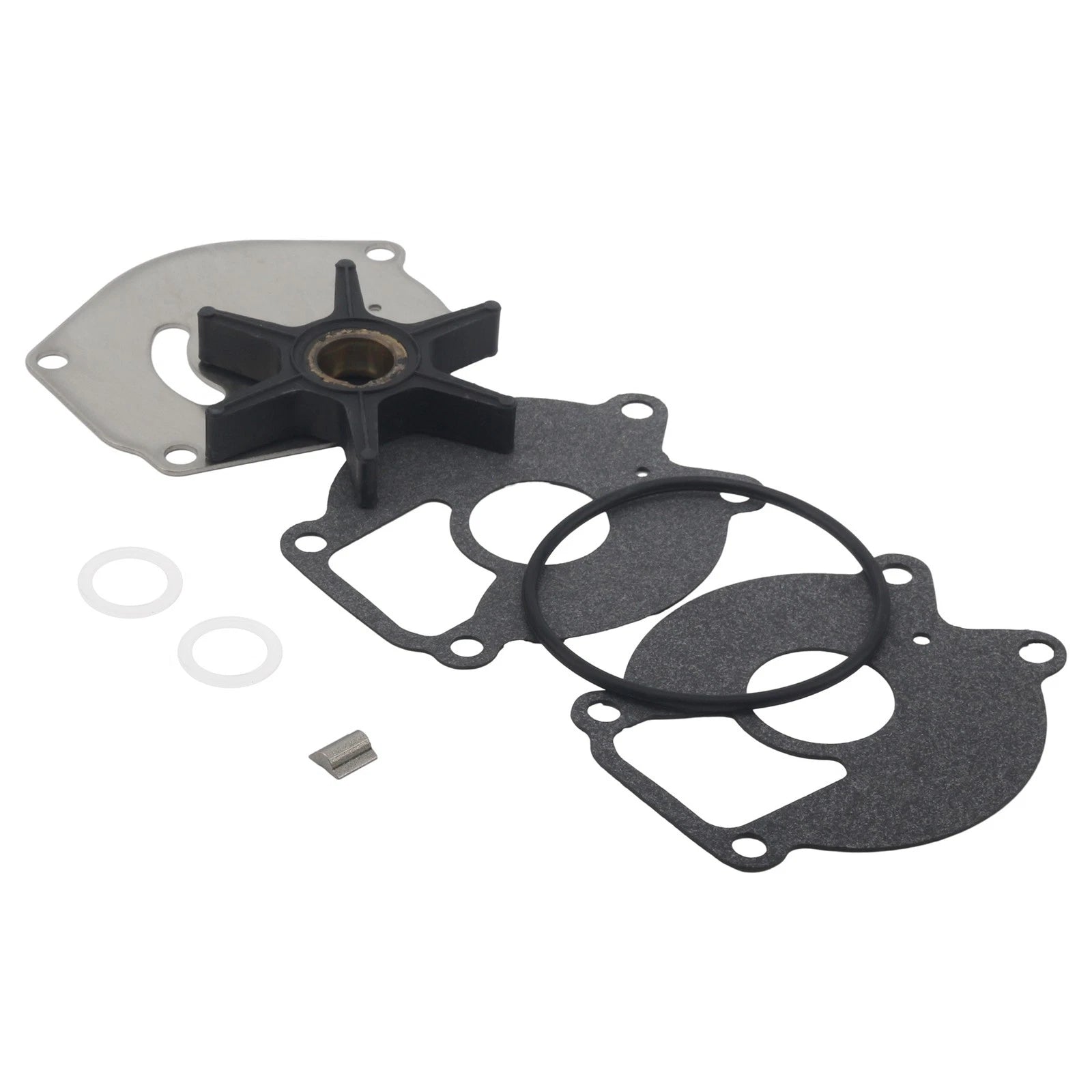 Water Pump Impeller Kit for Mercury 18 20 25 HP (18-3215, 47-85089Q4, 47-85089T7)