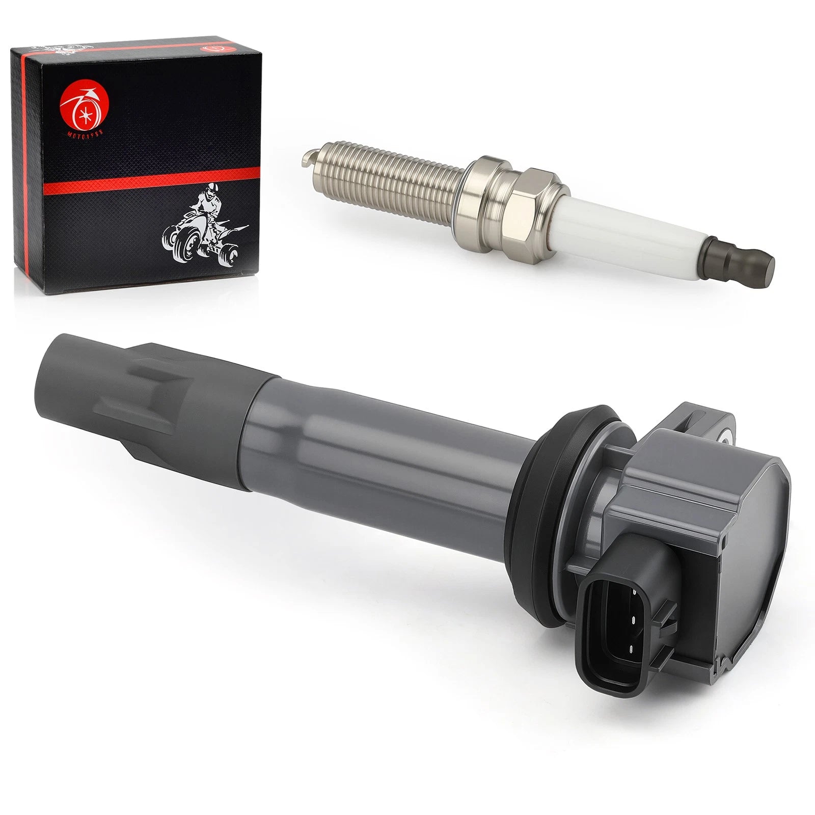 Ignition Coil & Iridium Spark Plug for Can-Am Maverick X3 Max Turbo (2023–2024)
