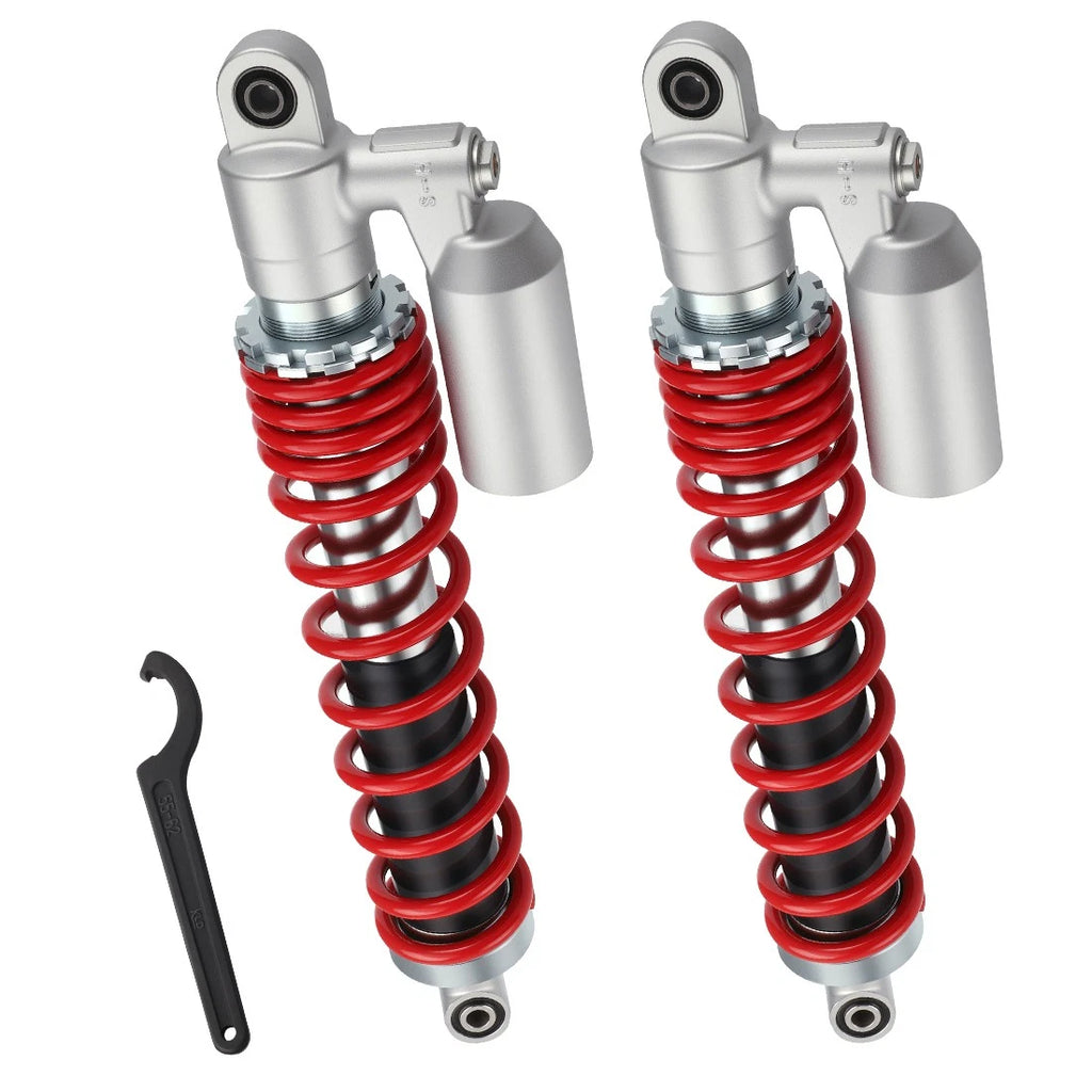 2 Pcs Front Air Shocks & Adjustable Tool for Suzuki Quadsport Z400 (2003–2014)