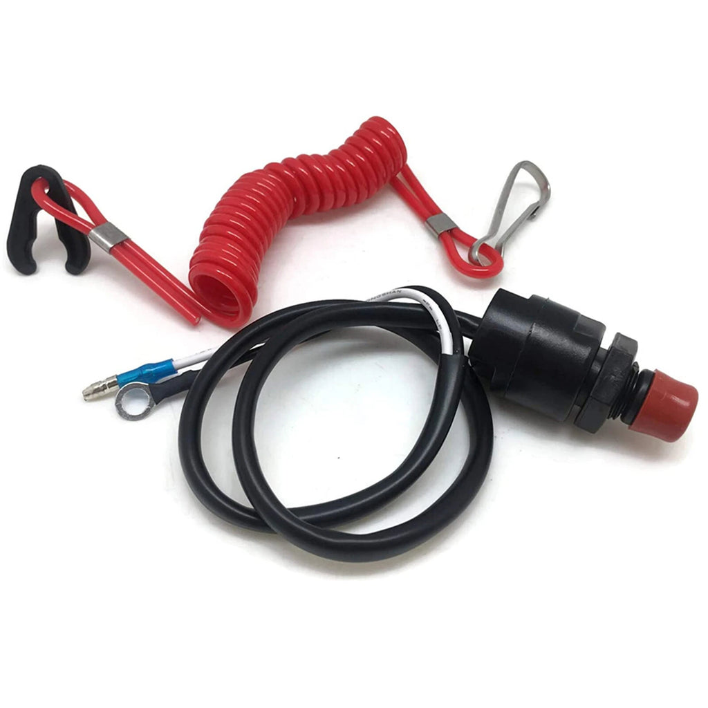 Kill Stop Switch Safety Lanyard for Yamaha Outboard Motor (15-40HP) 6E9-82575-09