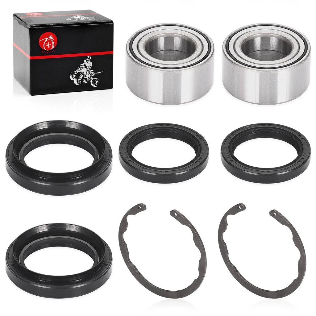 2Pcs Front Wheel Bearing & Seal Kit for Kawasaki Bayou Prairie (300–400)