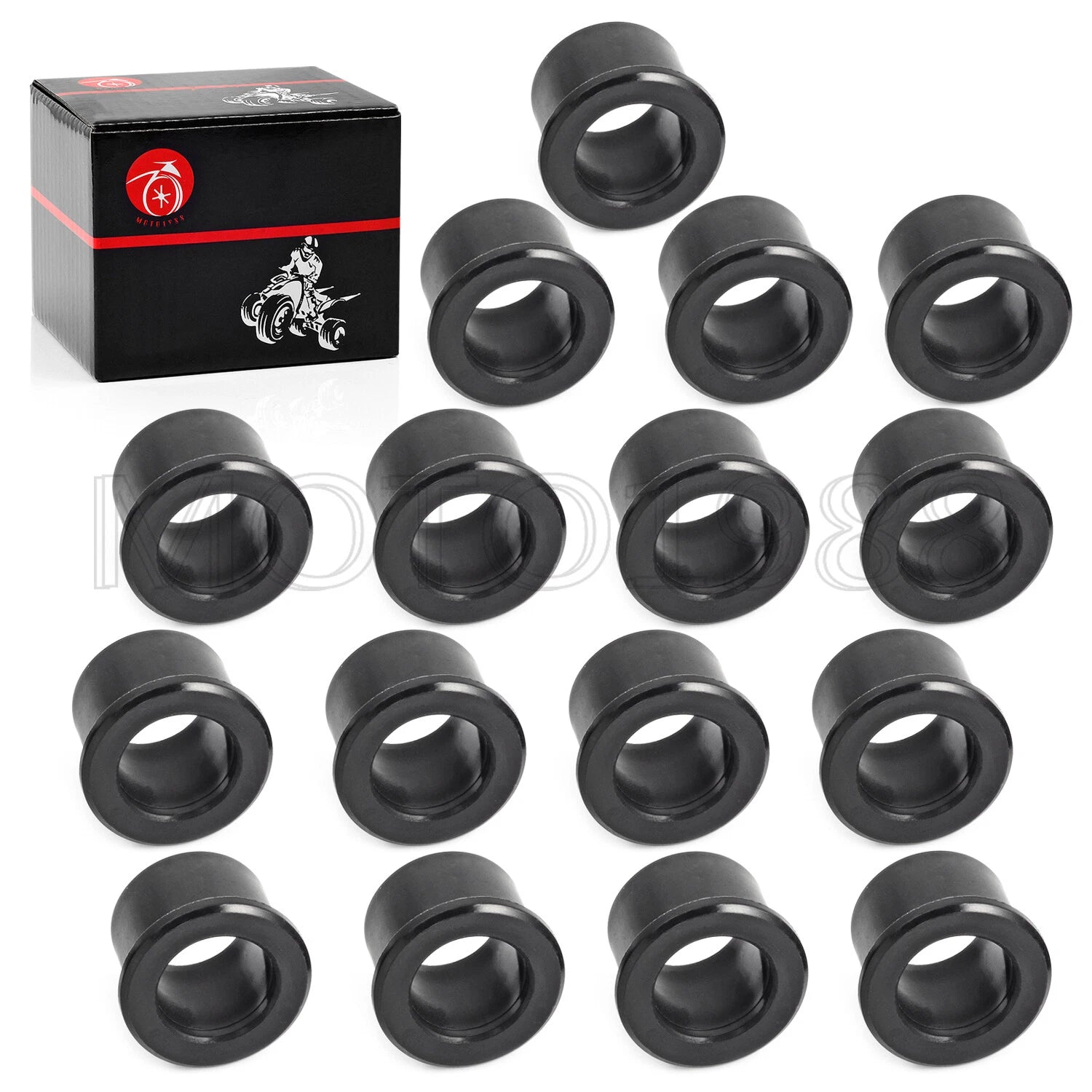 16PCS A Arm Bushing Kit for Yamaha Warrior 350 YFM350X (1987–2004) 90381-15088-00