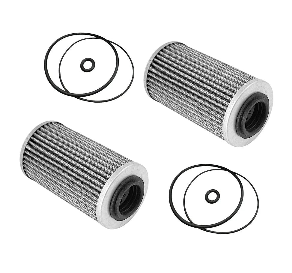 2 Pcs Oil Filter W/o-rings for Sea-Doo GTI RXT RXP GTX (130hp 300hp) 420956741