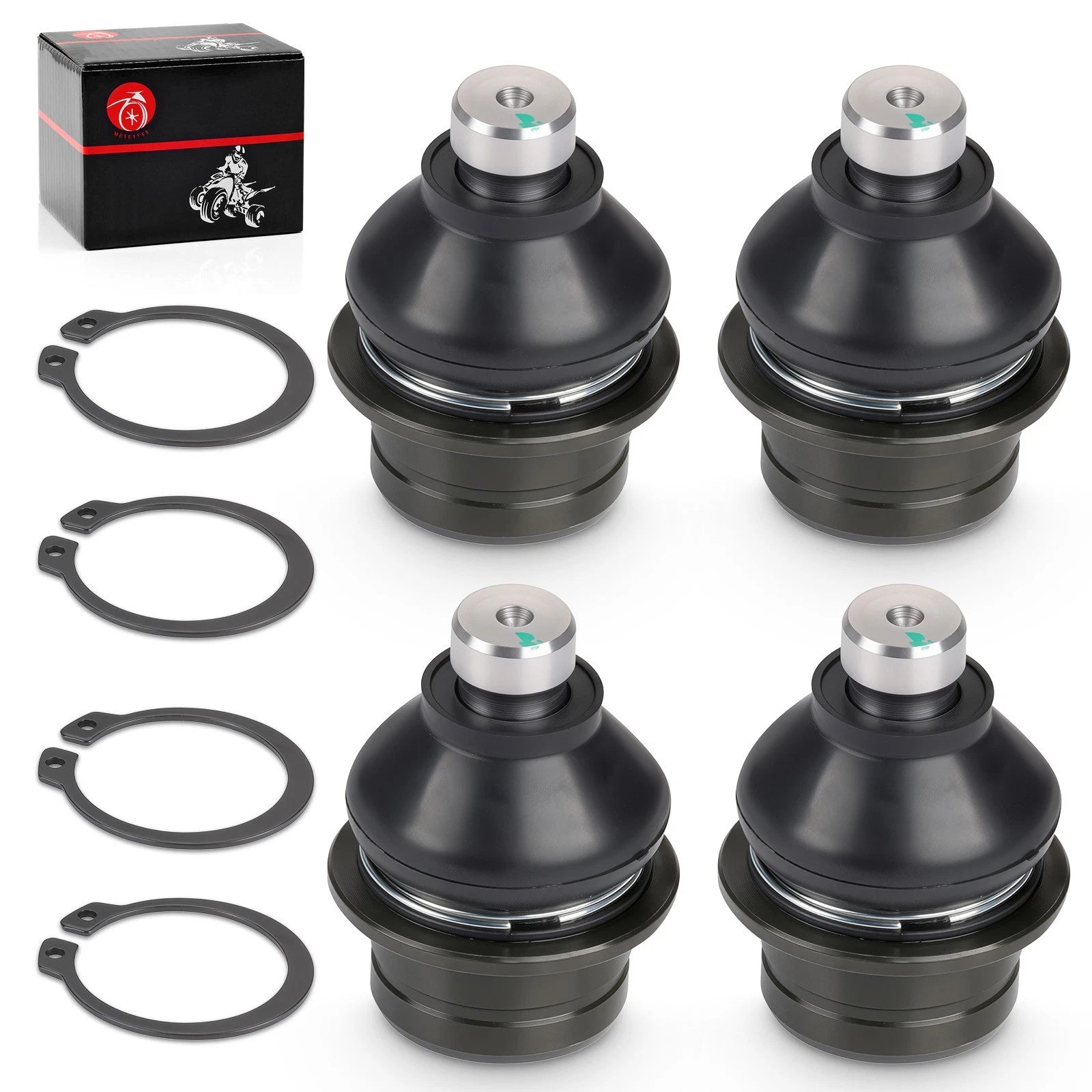 Set of 4 Upper Lower Ball Joints for Suzuki Eiger LTA400 LTF400 (2002–2008)