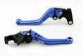 Short Brake Clutch Levers for Triumph Speed Triple Daytona 675 R (2011–2014) Blue T9
