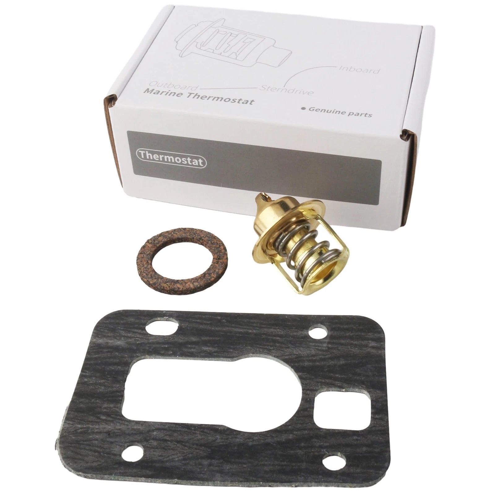 Sterndrive Cooling Thermostat Repair Kit for OMC (160ºF) 0778064 0982554 3853799