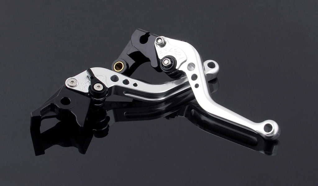 Short Brake Clutch Levers for Yamaha YZF R25 R3 (2014–2015) Silver