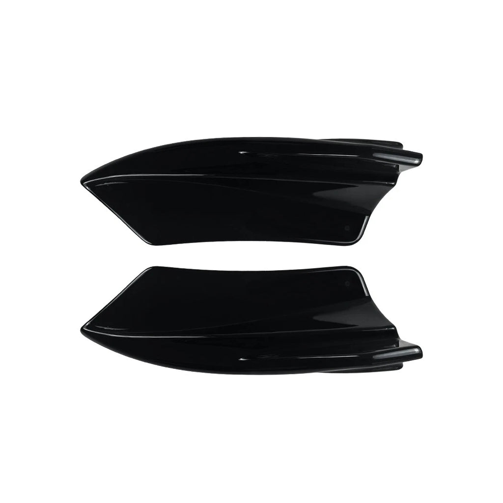 Pair Gloss Black Side Corner Splitter for Audi S5 8T (2013–2016)