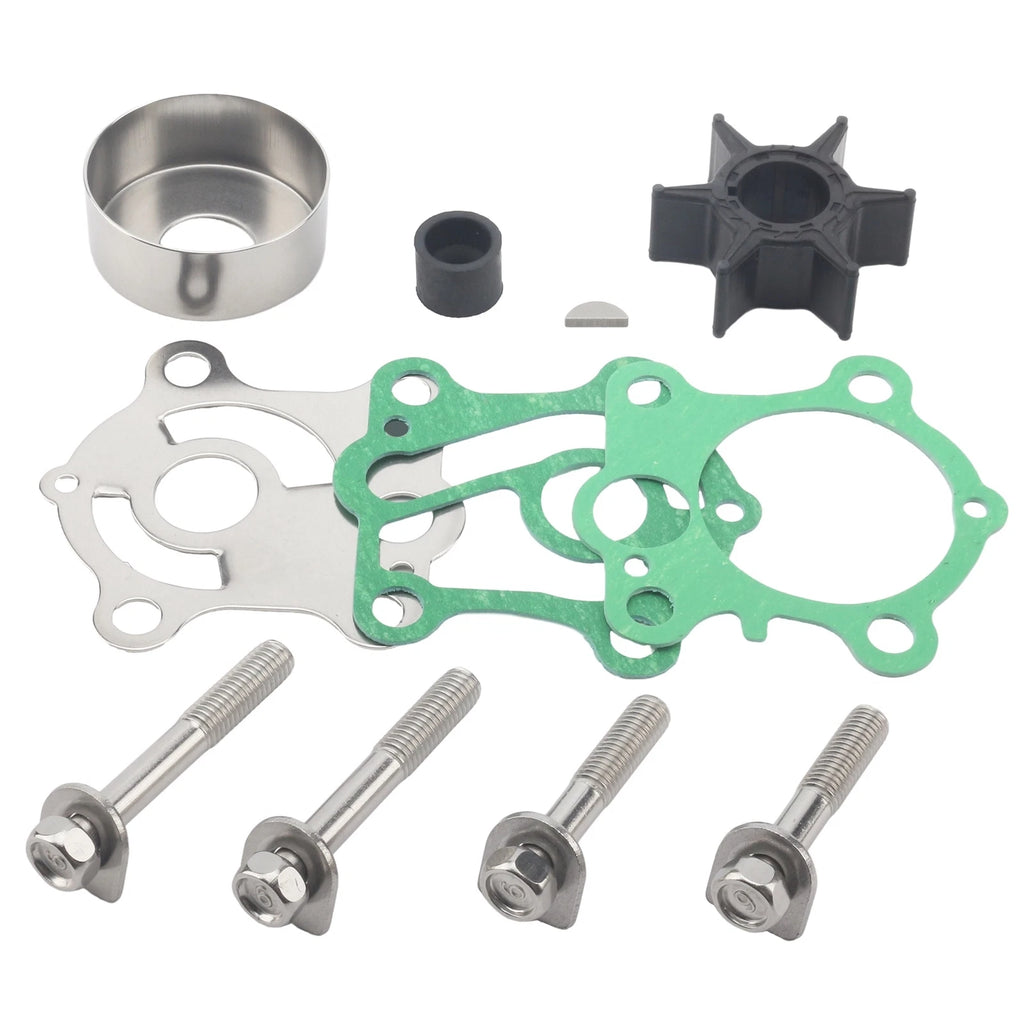 Water Pump Impeller Repair Kit for Yamaha Outboard Motor 55HP (663-W0078-00)