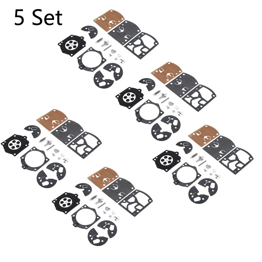 Set of 5 Carburetor Repair Kits for Homelite 650 750 (K10-WB)