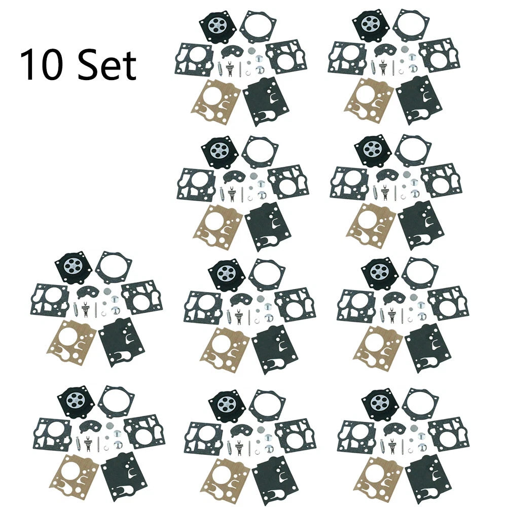 10x Carburetor Repair Kit for McCulloch Mac Promac 700 8200 (PM 10, 10-10, K10-SDC)