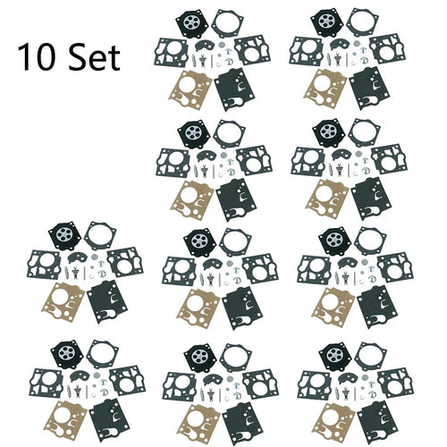 10x Carburetor Repair Kit for McCulloch Mac Promac 700 8200 (PM 10, 10-10, K10-SDC)
