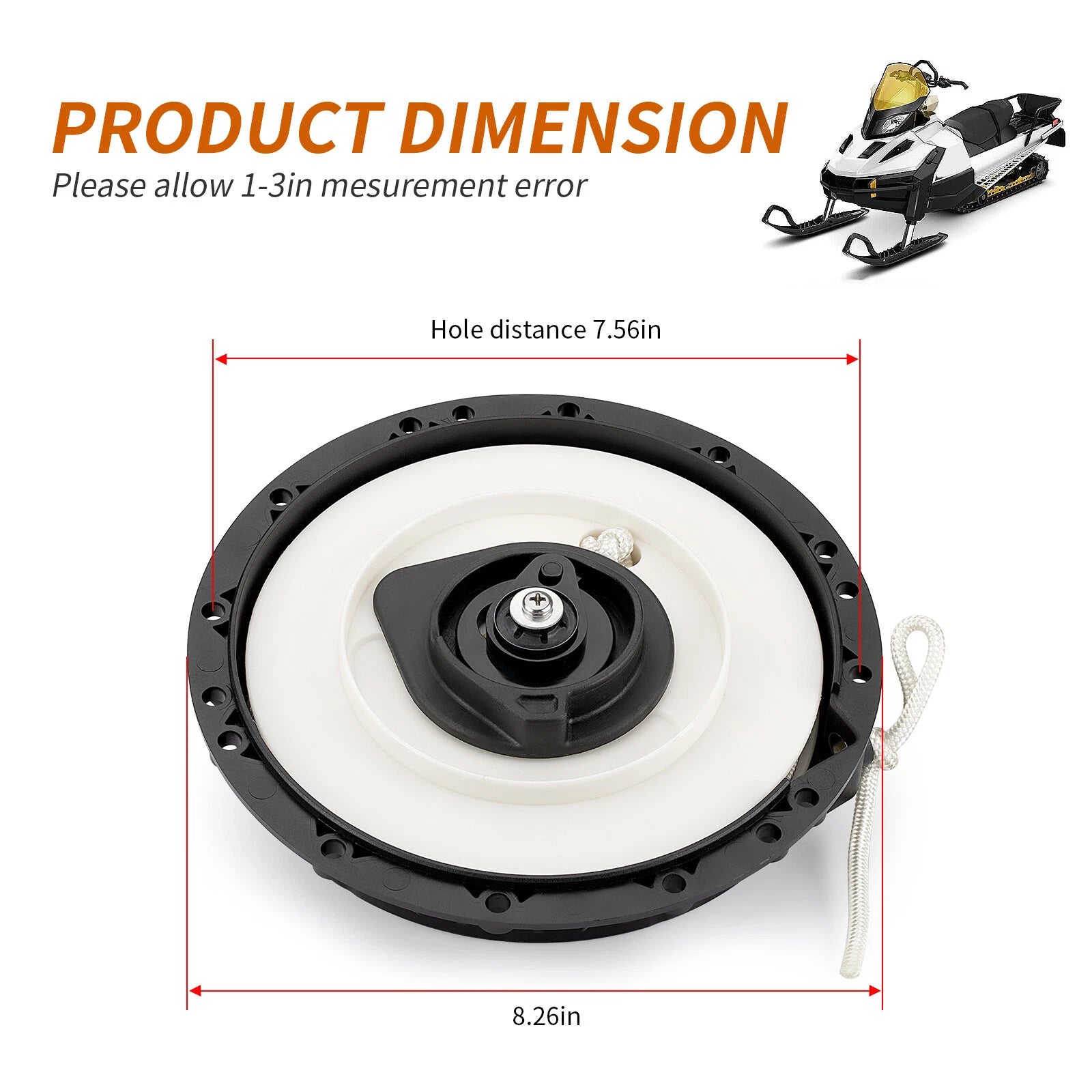 Recoil Pull Starter & Grip for Ski-Doo GSX GTX MXZ 500SS 600 700 800/R (2000–2023)