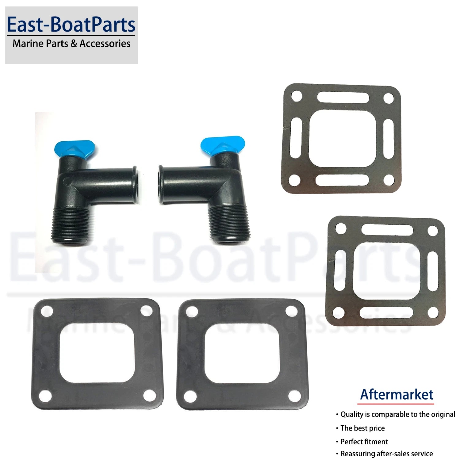 Exhaust Manifold Drain Elbow Kit for Mercruiser Sterndrive (22-862210A01)