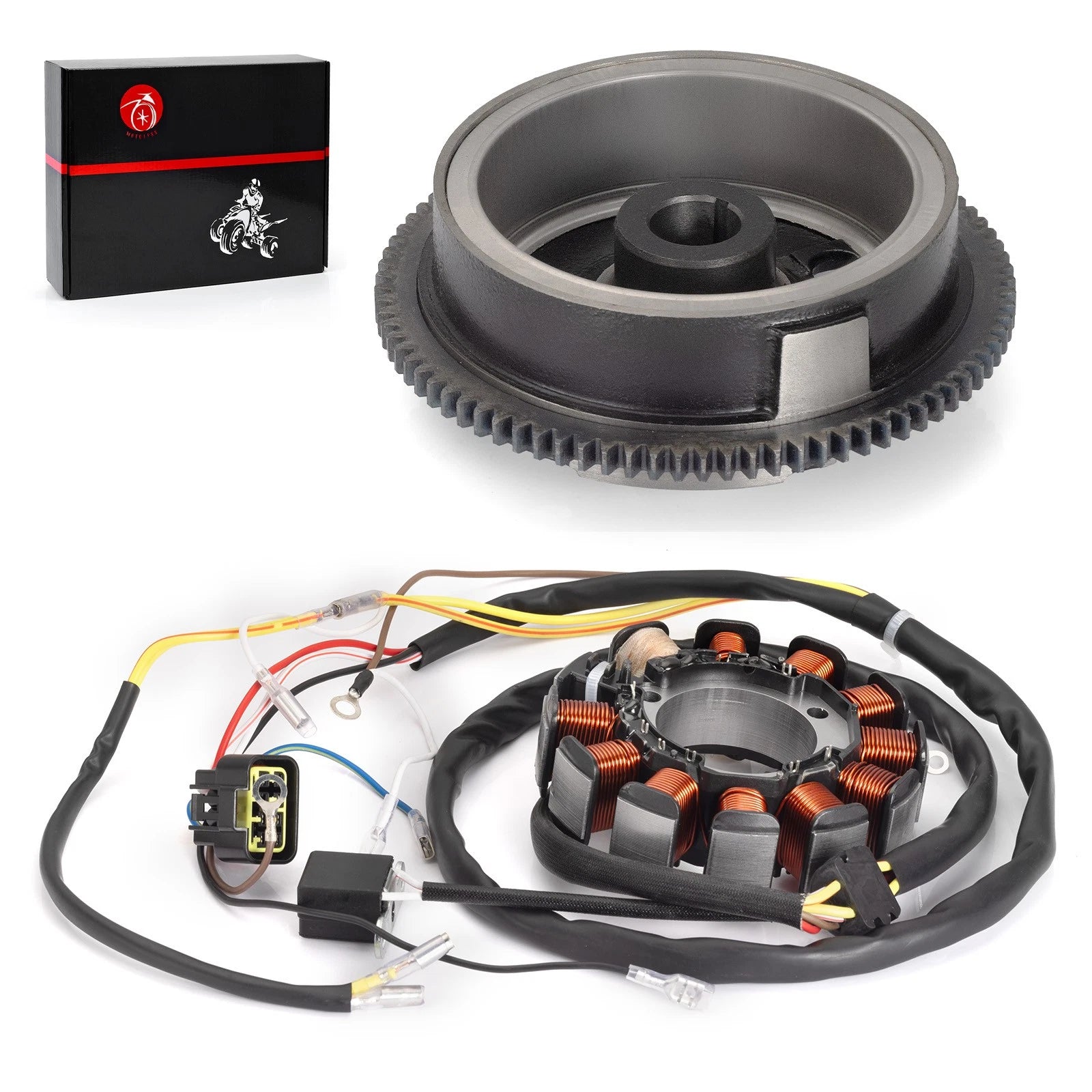 Stator w/ Flywheel 3087166 for Polaris Ranger 500 6x6 (1999)