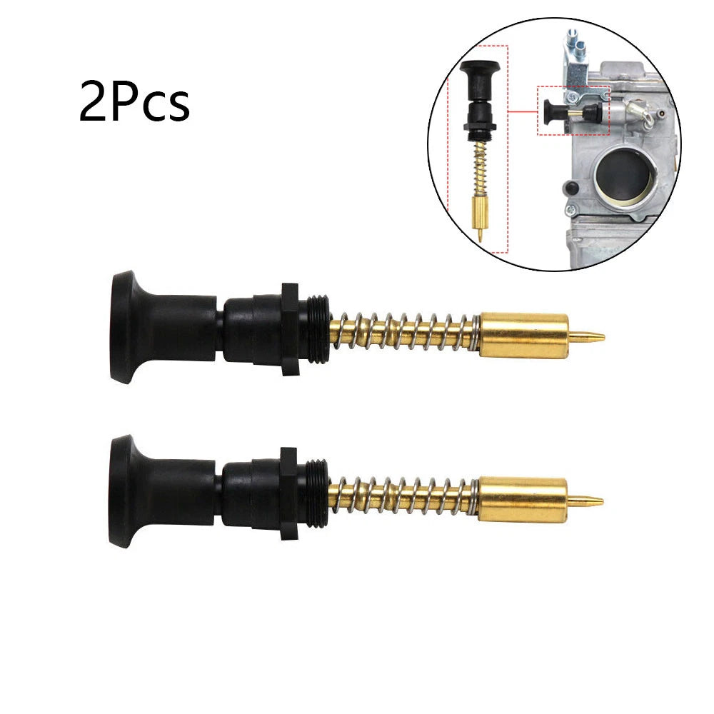2X Carb Manual Hand Starter Valve Choke Pull for Mikuni HSR42/45/48