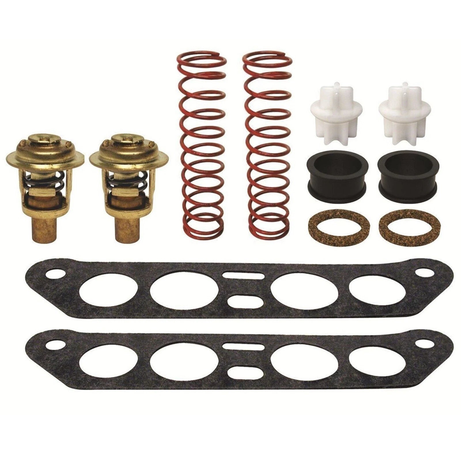 Thermostat Kit for Johnson Evinrude 85-140 V4 (1985–1995) 18-3673 340975 340976