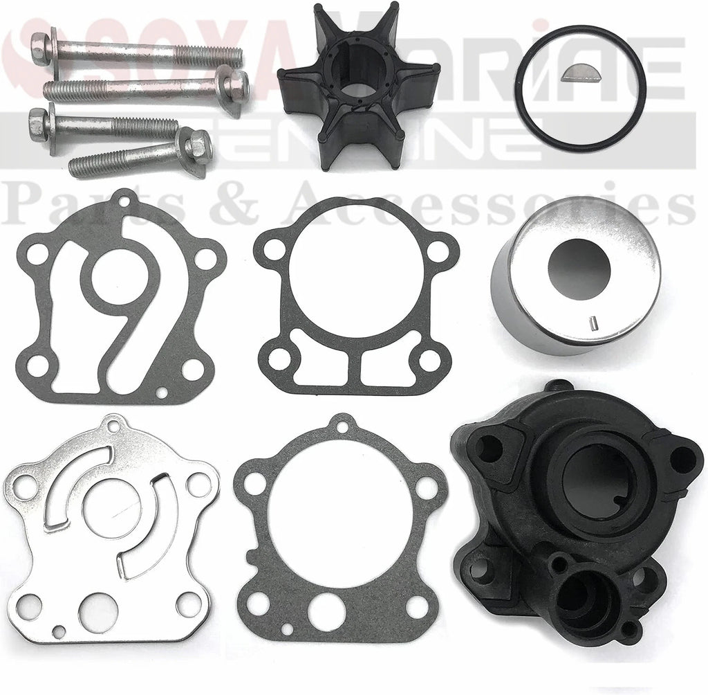 Water Pump Rebuild Kit for Yamaha Marine F75 F80 F90 F100 (18-3409, 67F-W0078-01)