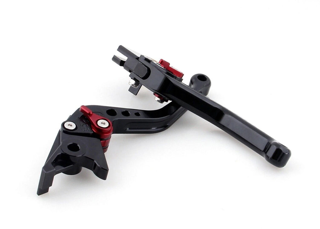 Short Brake Clutch Levers for Kawasaki Z750 Z800 (2007–2014) Black T9